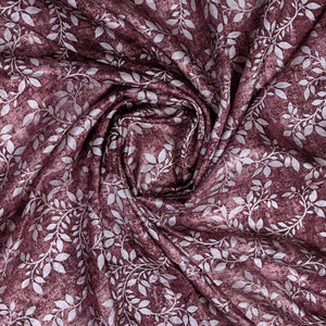 Purple Poly Silk Festival Saree With Blouse Piece