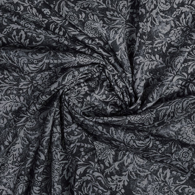Grey Poly Silk Daily Wear Saree With Blouse Piece