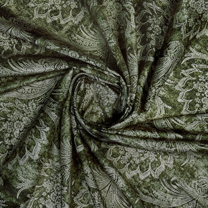 Mehndi Poly Silk Daily Wear Saree With Blouse Piece