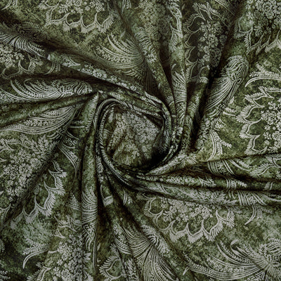 Mehndi Poly Silk Daily Wear Saree With Blouse Piece