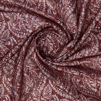 Maroon Poly Silk Daily Wear Saree With Blouse Piece