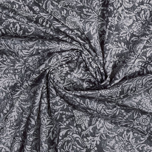 Grey Poly Silk Festival Saree With Blouse Piece