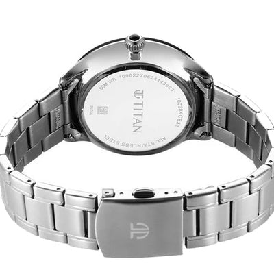 Titan Luna Sun Moon Phase in Frost Grey - Stellar Edition 43mm 10028KM02