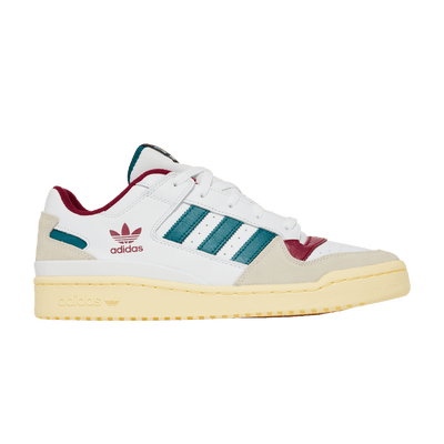 adidas Forum Low White Teal Burgundy