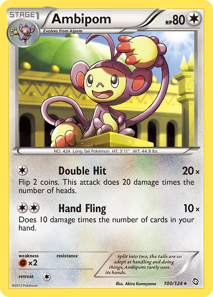 Ambipom - 100/124 - Rare
