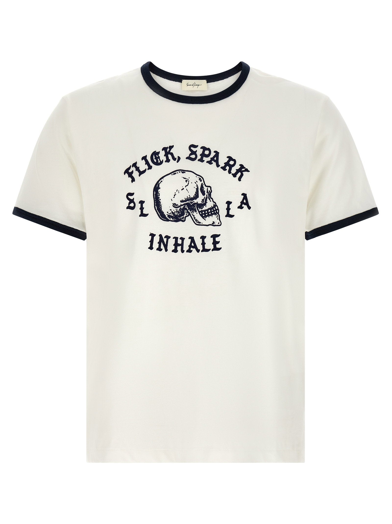 Second/Layer Flick, Spark, Inhale Ringer T-shirt