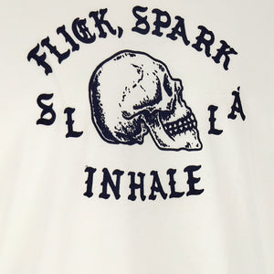 Second/Layer Flick, Spark, Inhale Ringer T-shirt