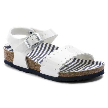 White White/Nautical Stripes