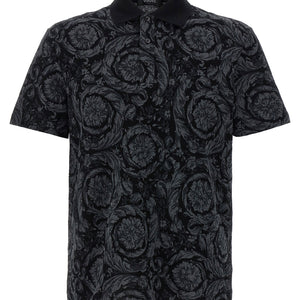 Versace Baroque Polo Shirt