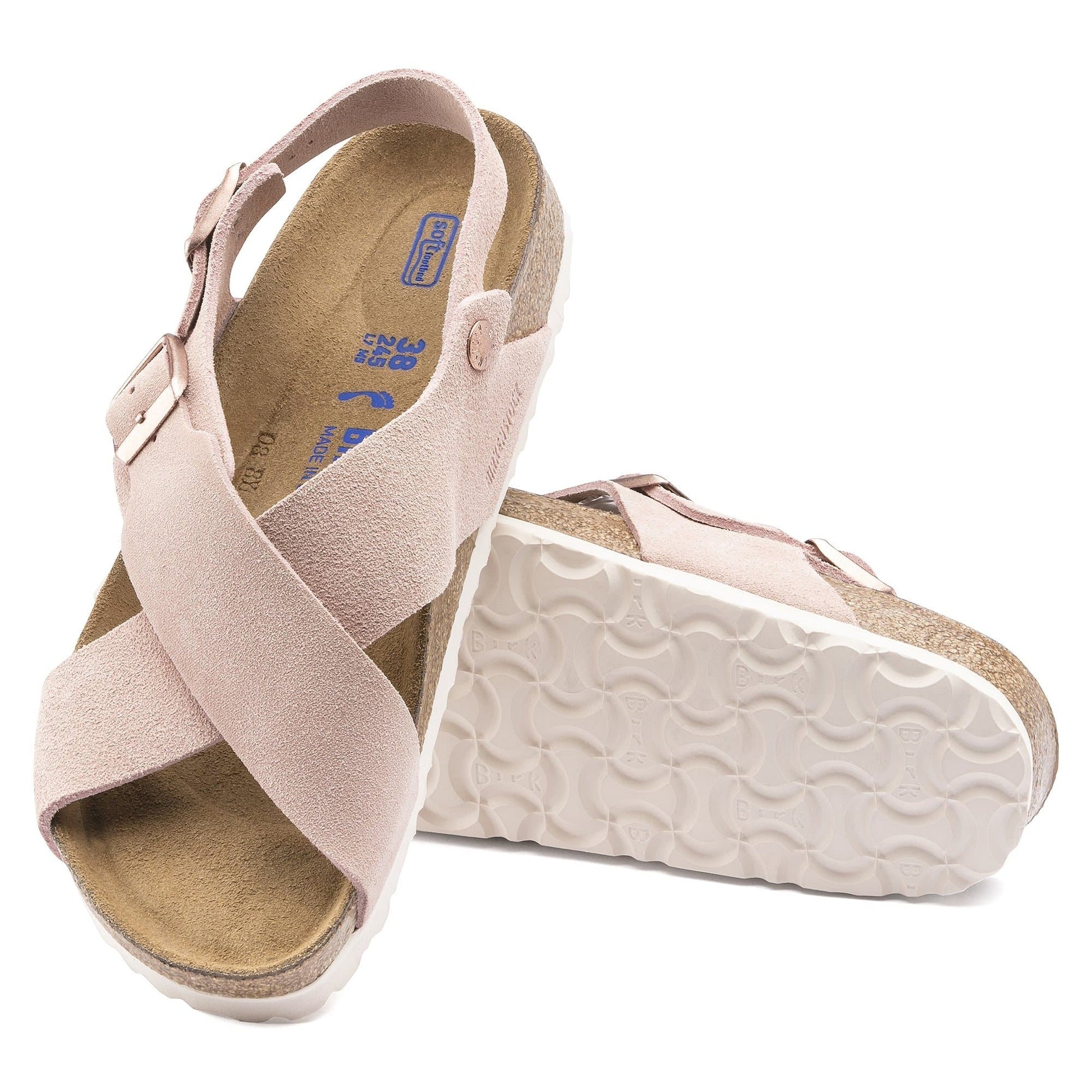 Tulum Soft Footbed Suede Leather