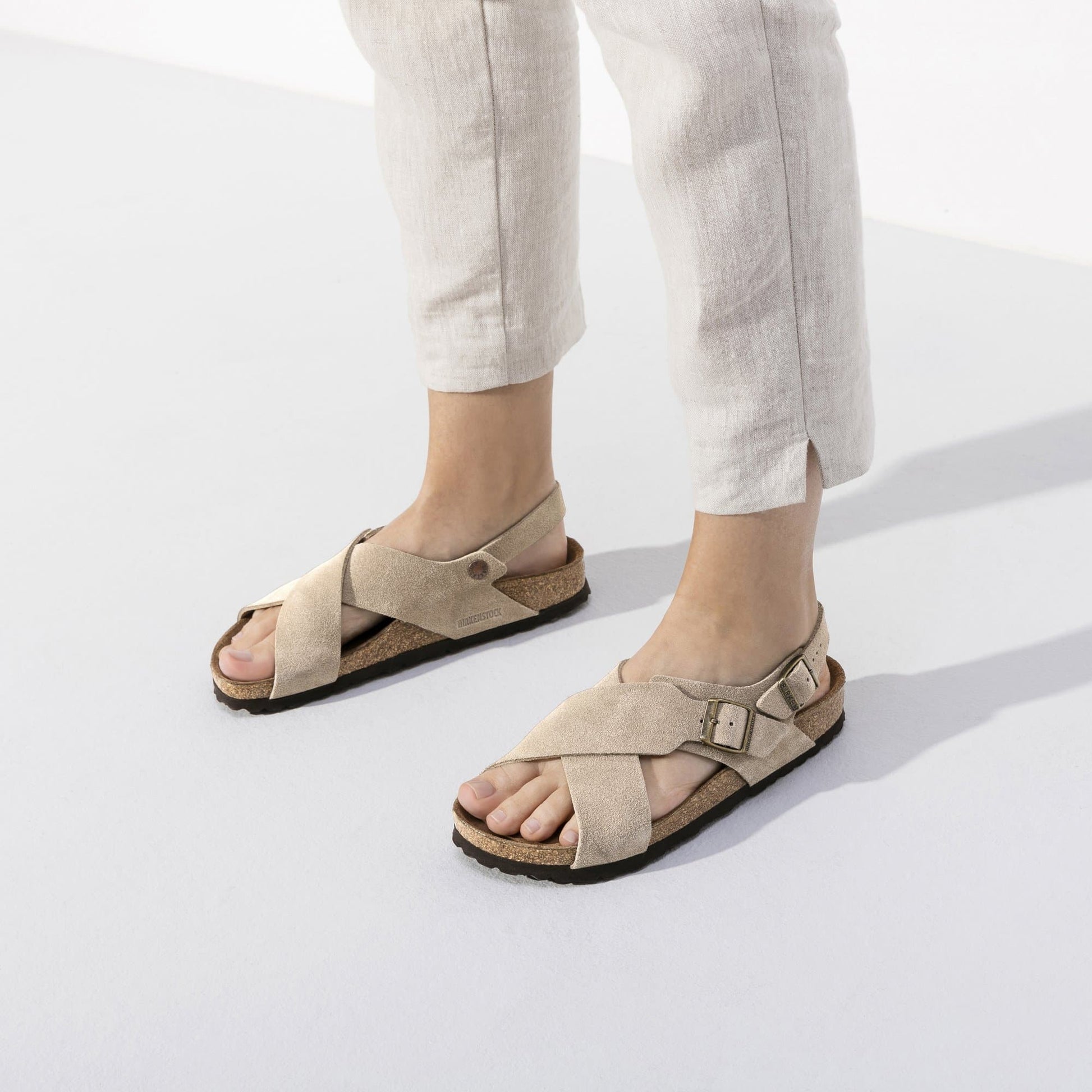 Tulum Soft Footbed Suede Leather