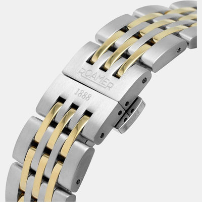 Competence Skeleton Men Automatic White Dial Analog Stainless Steel Watch 101663 47 15 10N