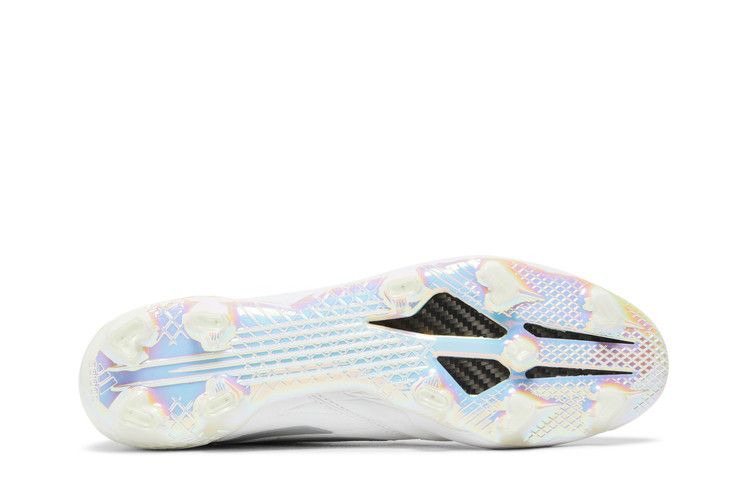 adidas Adizero F50 4 Leather FG White Silver Metallic