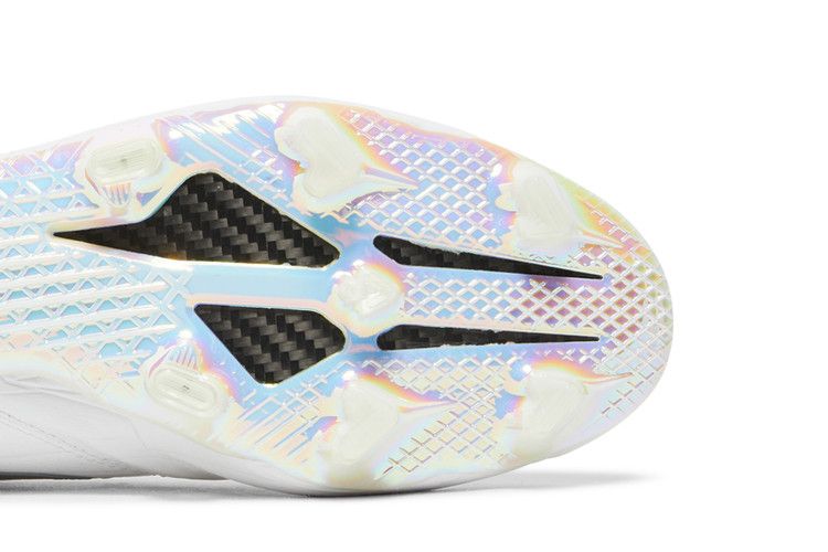 adidas Adizero F50 4 Leather FG White Silver Metallic