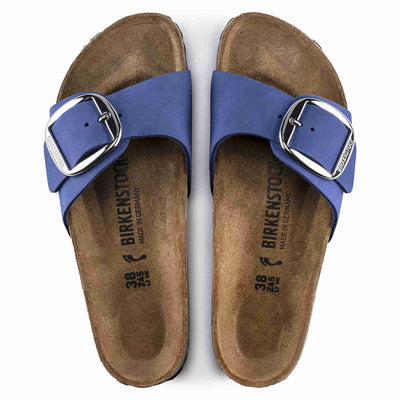 Madrid Big Buckle Nubuck Leather