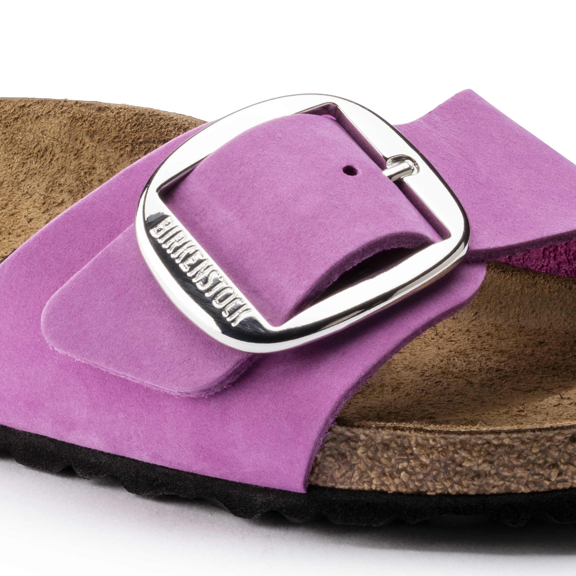 Madrid Big Buckle Nubuck Leather