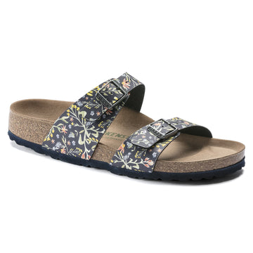 Blue Blue/Watercolor Flower Navy