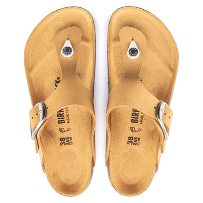 Gizeh Big Buckle Nubuck Leather