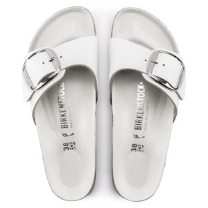 Madrid Big Buckle Natural Leather