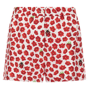 Versace Strawberry Garden Shorts