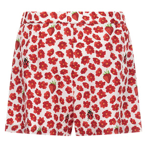 Versace Strawberry Garden Shorts