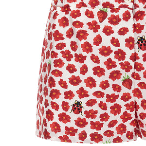 Versace Strawberry Garden Shorts
