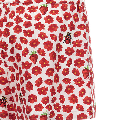 Versace Strawberry Garden Shorts