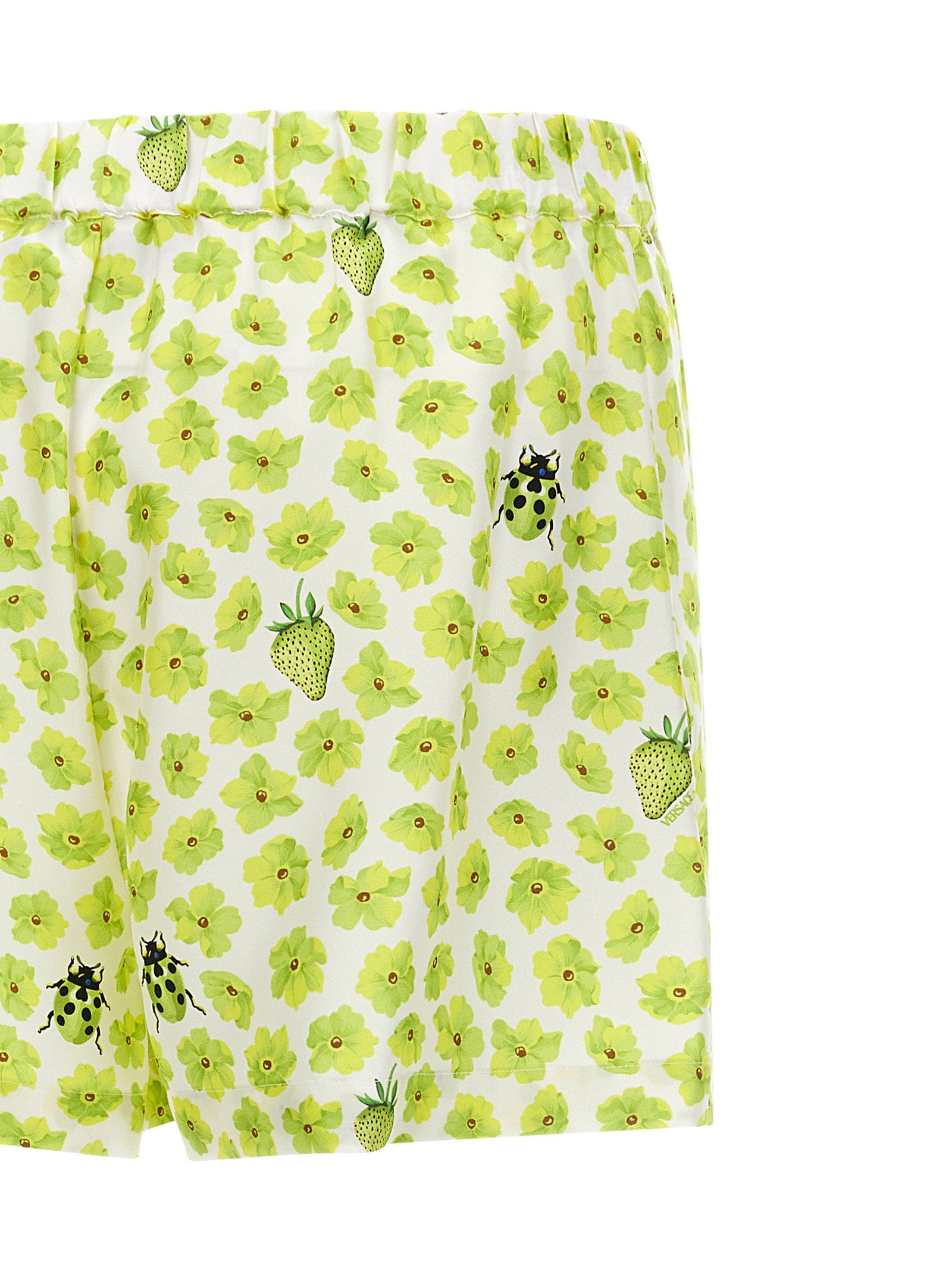 Versace Strawberry Garden Shorts
