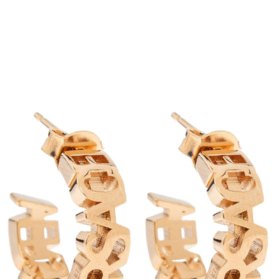 Versace Logo Earrings