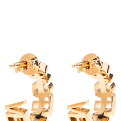 Versace Logo Earrings