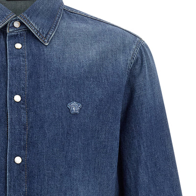 Versace Medusa Patch Shirt