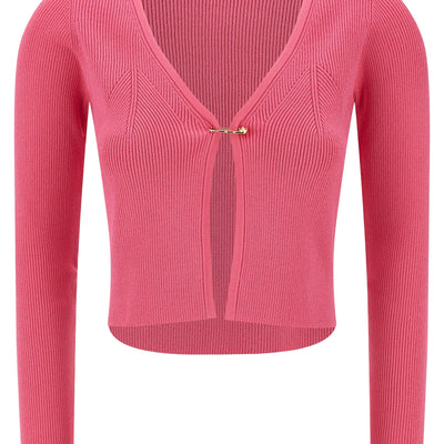 Versace Safety Pin Cardigan
