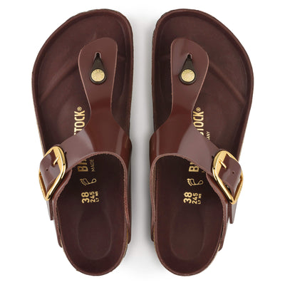 Gizeh Big Buckle Natural Leather Patent