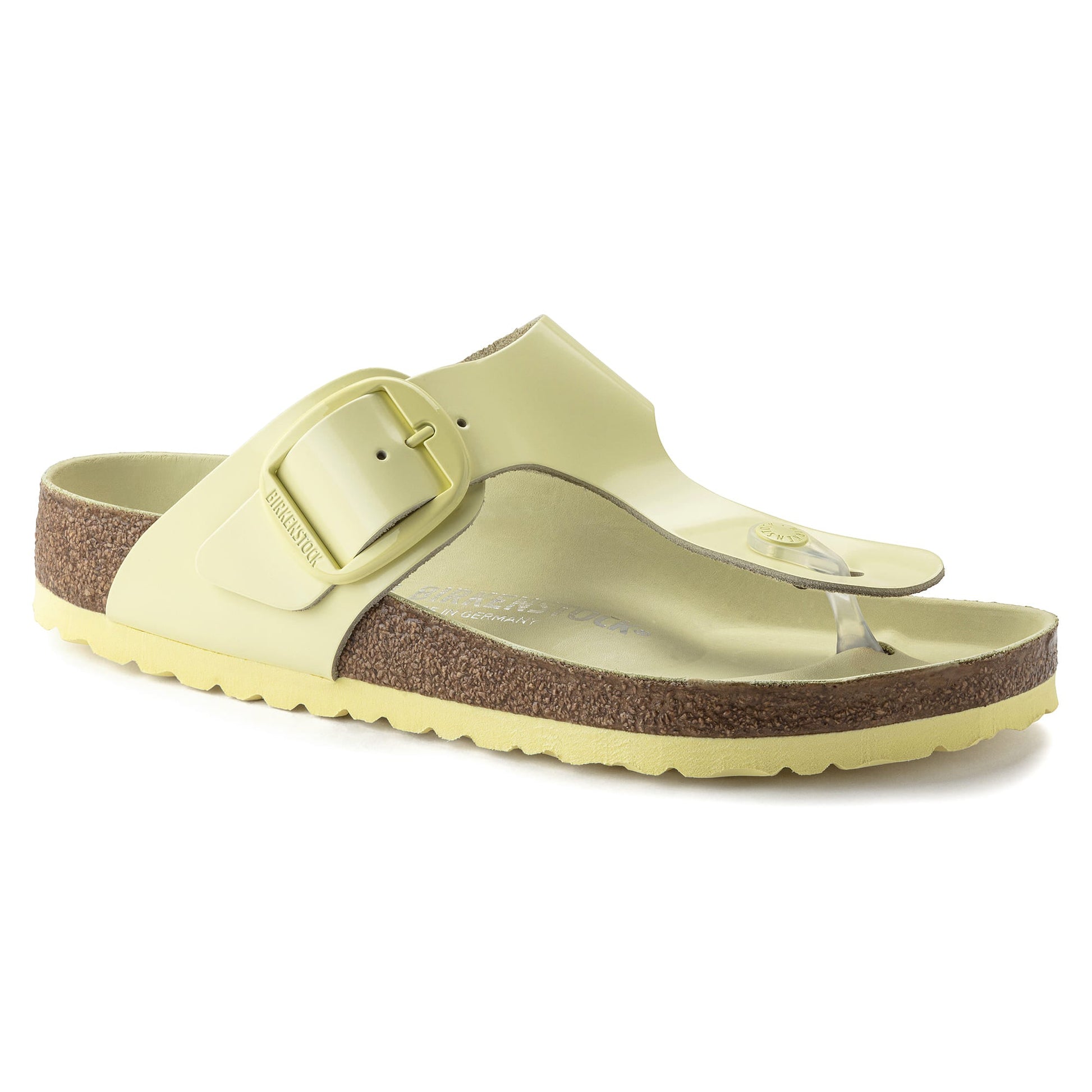 Gizeh Big Buckle Natural Leather Patent