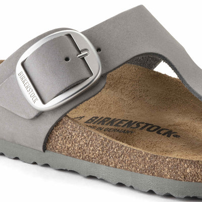 Gizeh Big Buckle Nubuck Leather