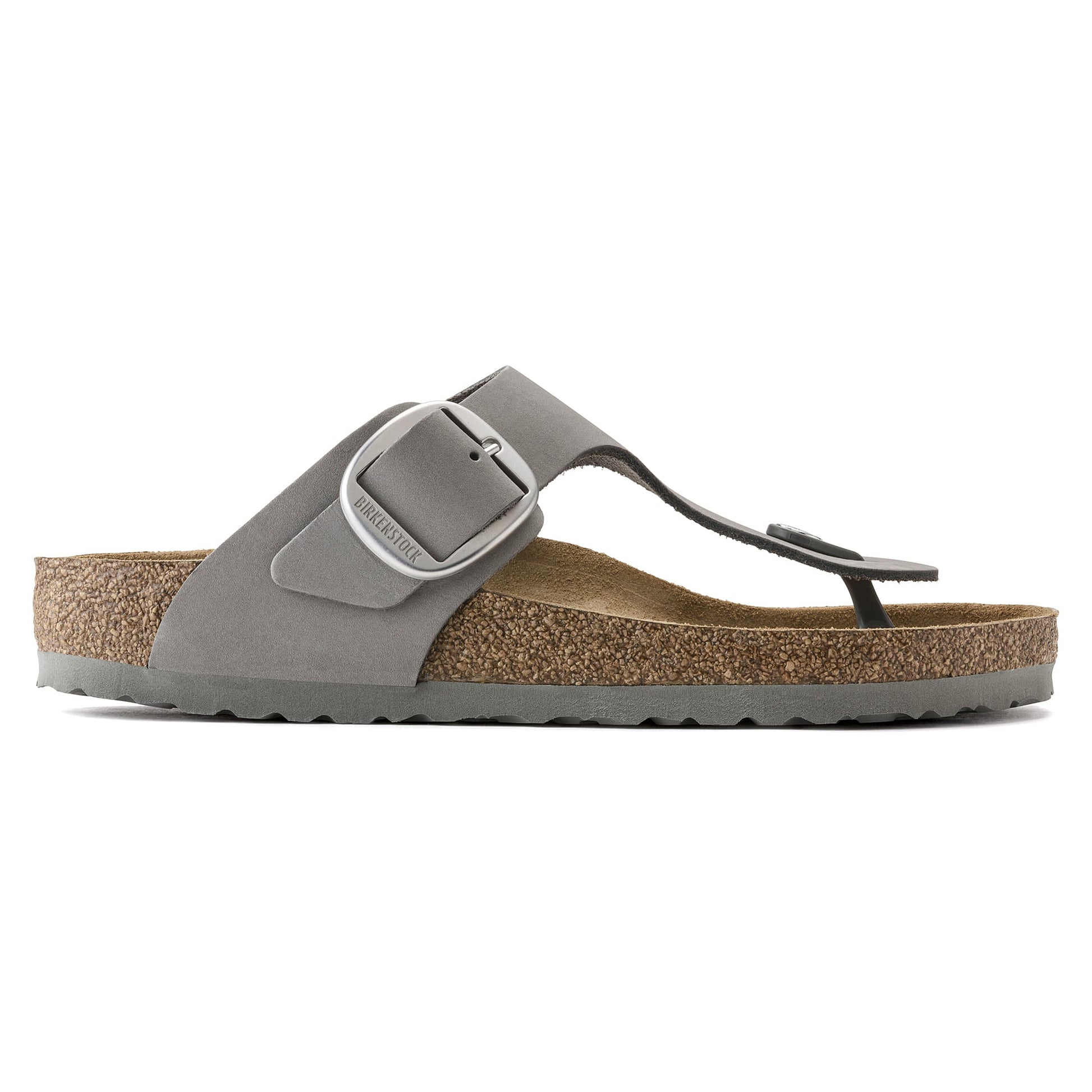 Gizeh Big Buckle Nubuck Leather