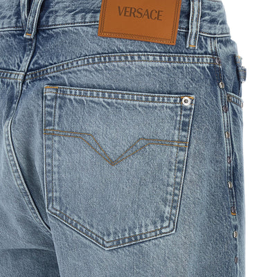 Versace Studded Jeans