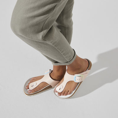 Gizeh Big Buckle Natural Leather