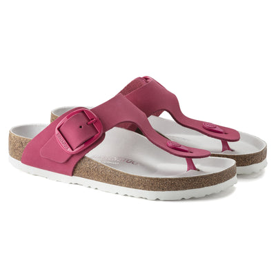 Gizeh Big Buckle Nubuck Leather