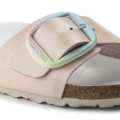Madrid Big Buckle Natural Leather