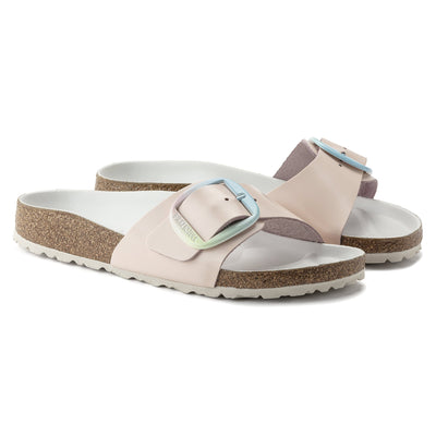 Madrid Big Buckle Natural Leather