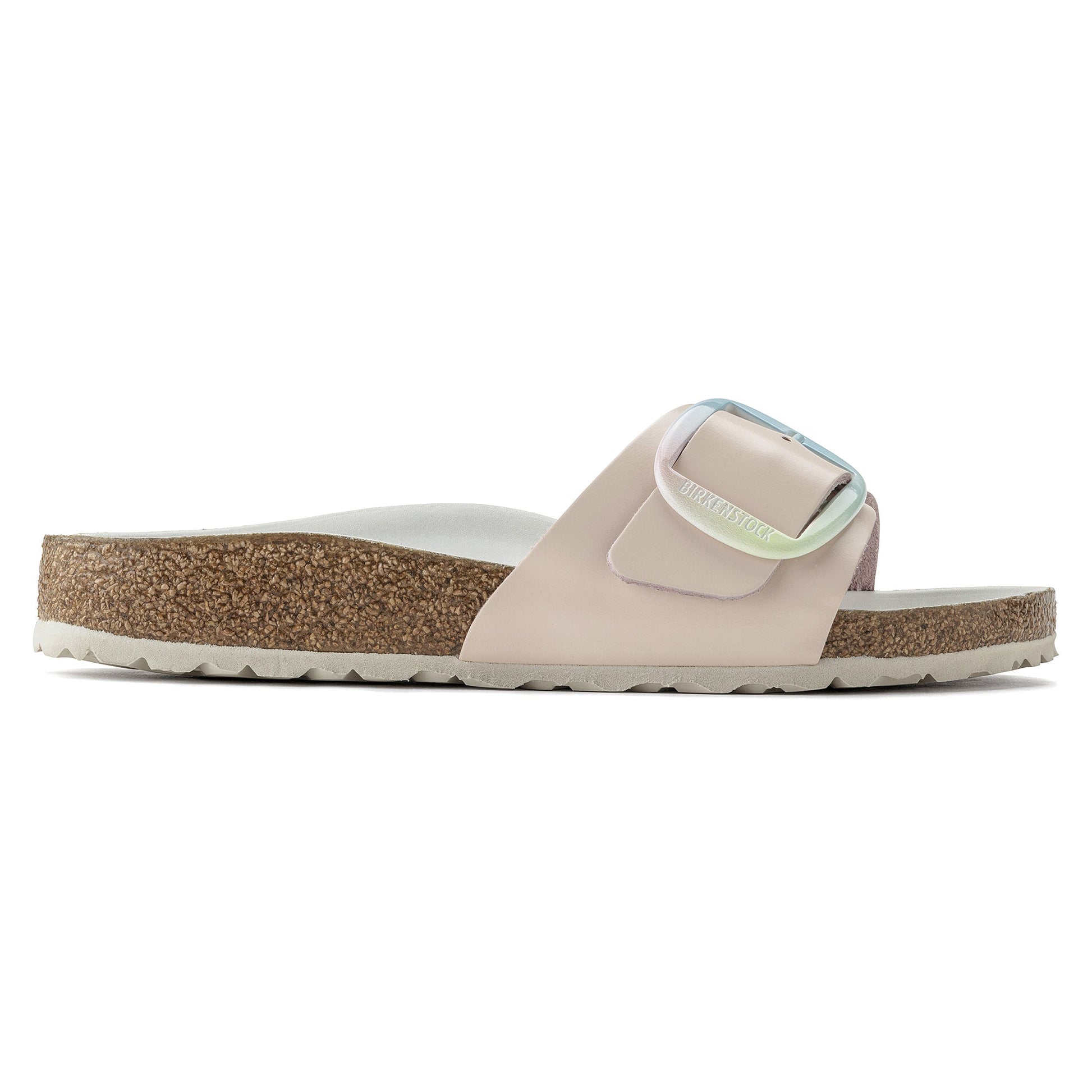 Madrid Big Buckle Natural Leather