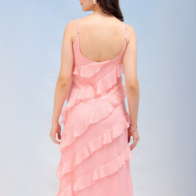 Women's Solid A-Line Slip Dress