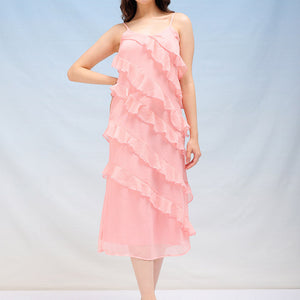 Women's Solid A-Line Slip Dress