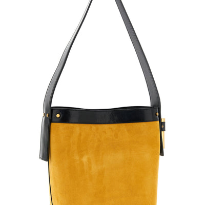 Versace Pivot Small Bucket Bag