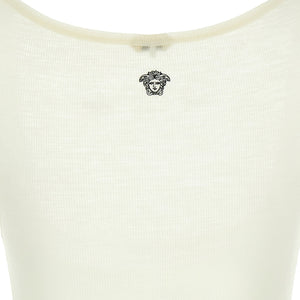 Versace La Medusa Embroidery Top