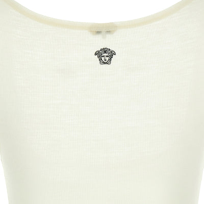 Versace La Medusa Embroidery Top