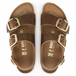 Milano Big Buckle Oiled Leather