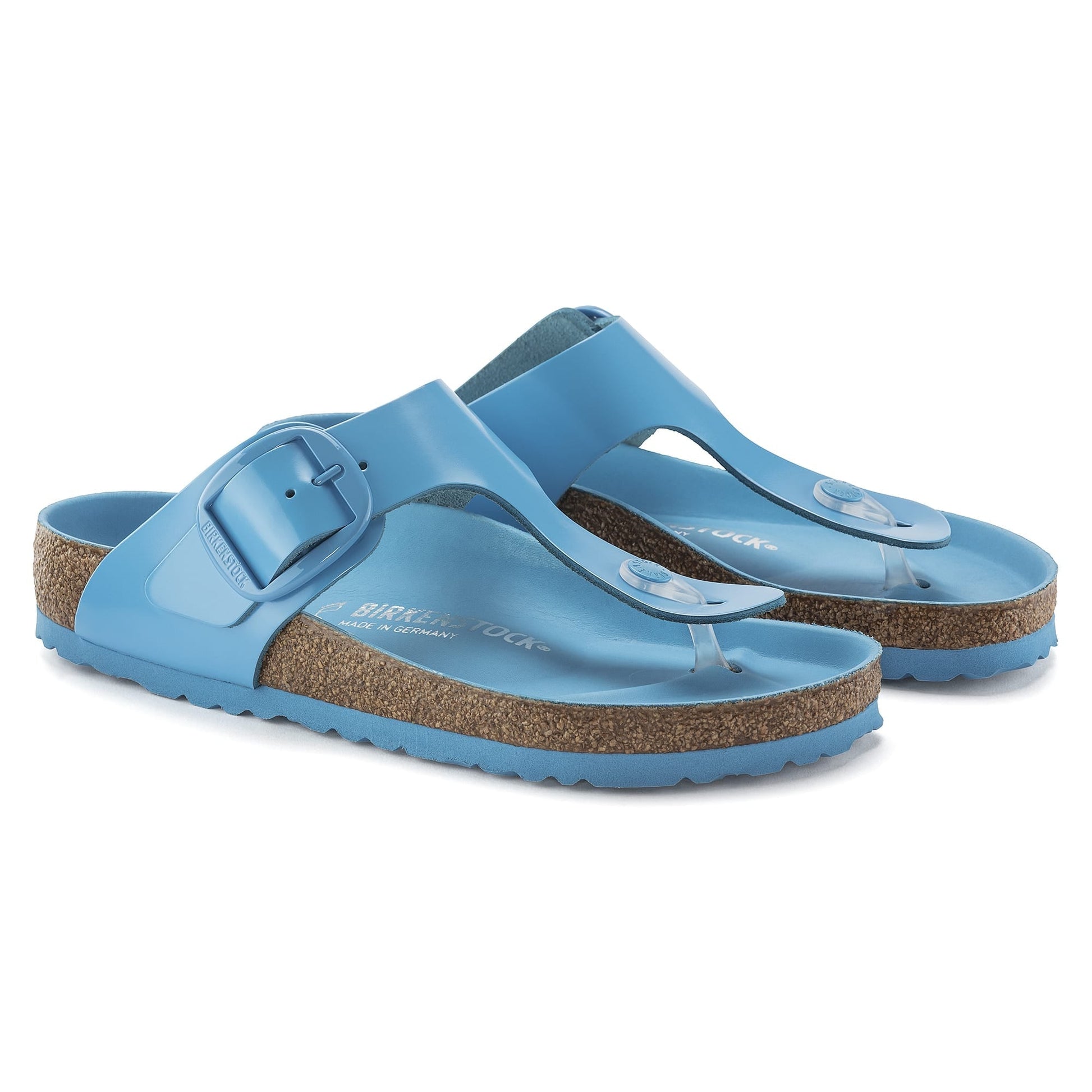 Gizeh Big Buckle Natural Leather Patent