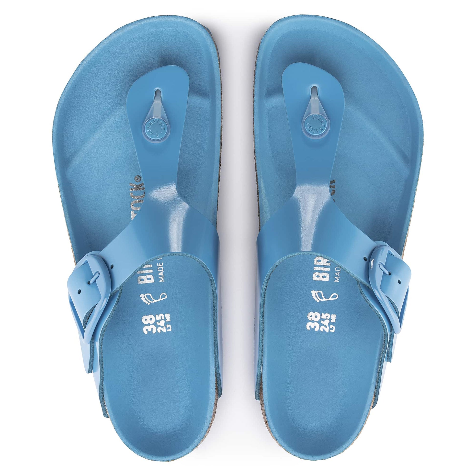 Gizeh Big Buckle Natural Leather Patent